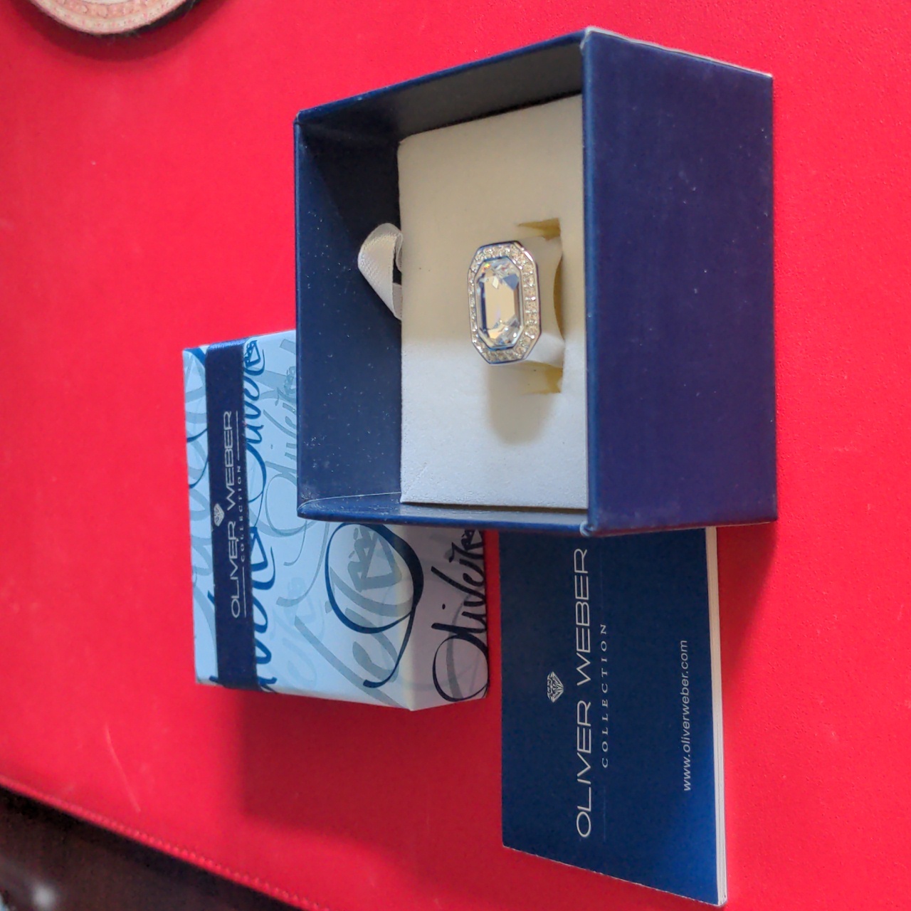 Nwot - Large Cz Statement Ring
